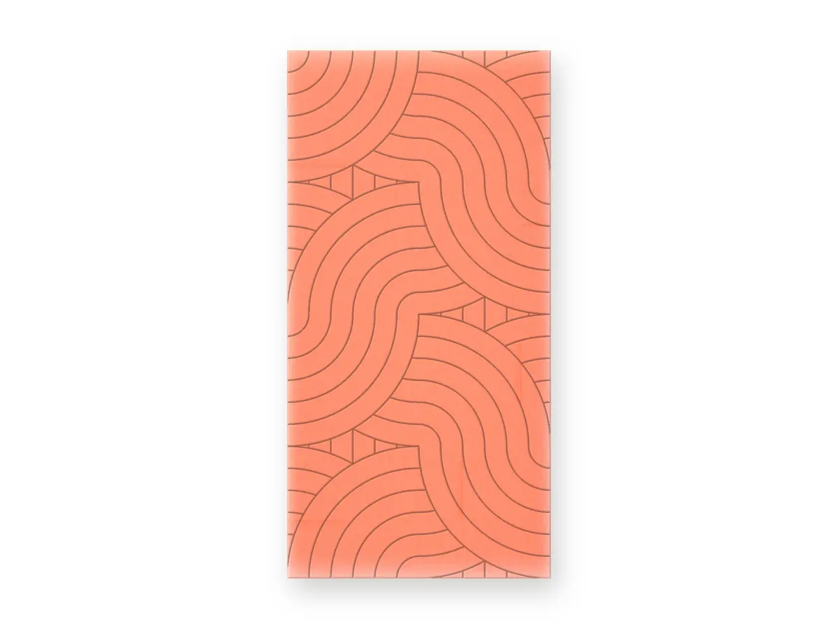 Braided waves 1200 × 2400 mm