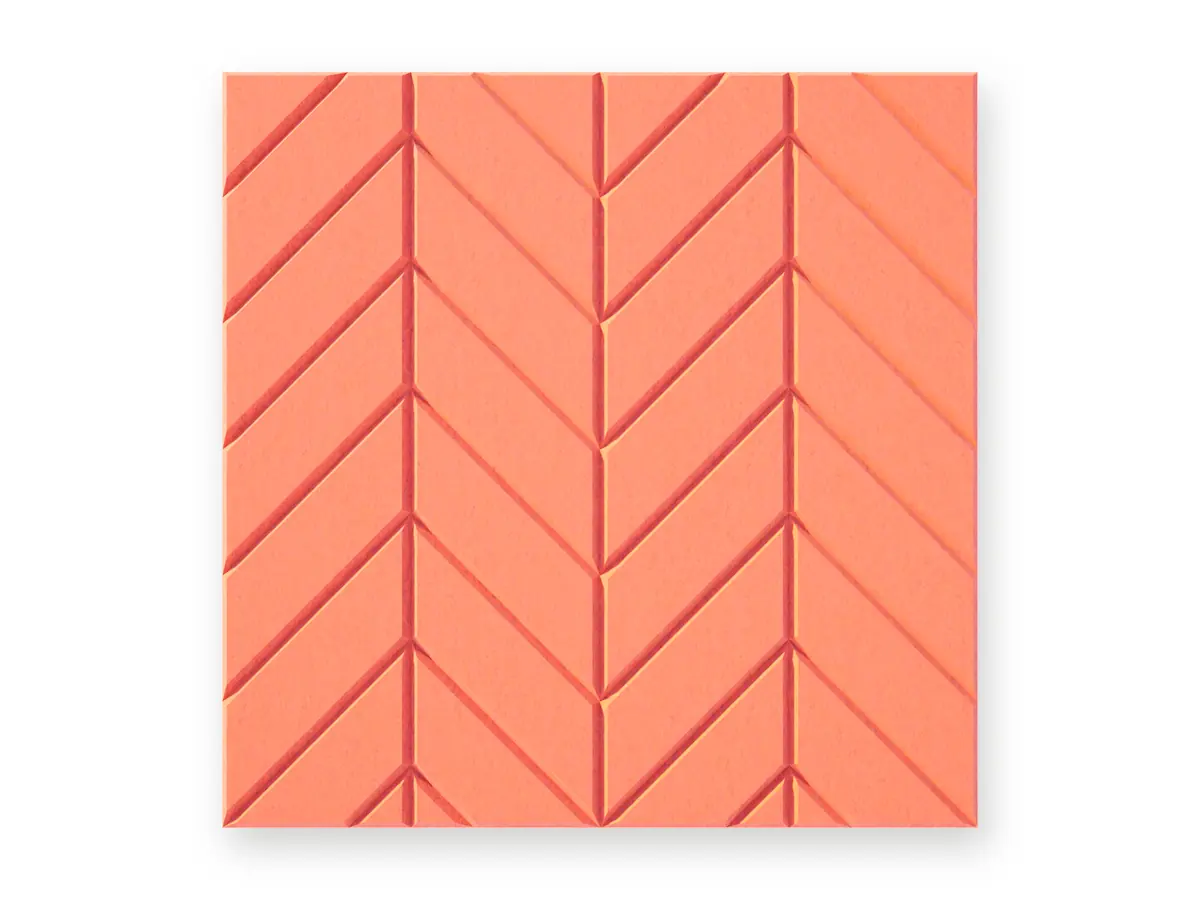 Chevron double 600 × 600 mm