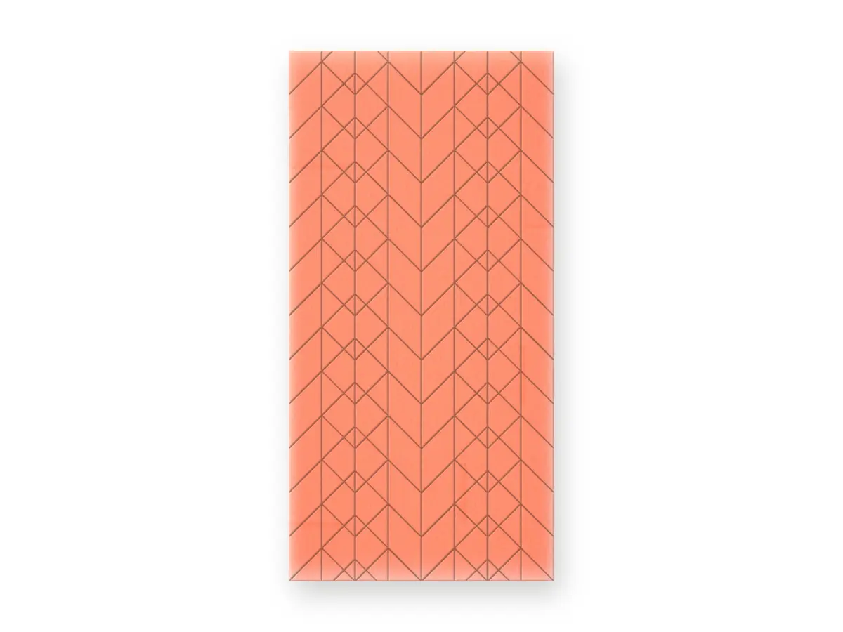 Chevron fish 1200 × 2400 mm
