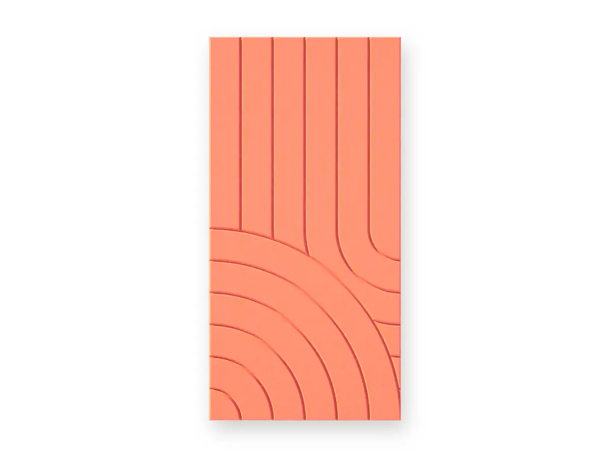 Double radius 600 × 1200 mm