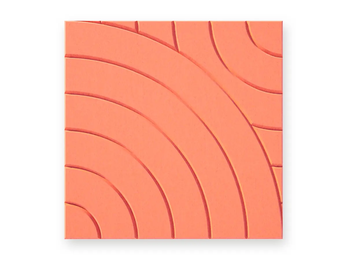 Double radius 600 × 600 mm