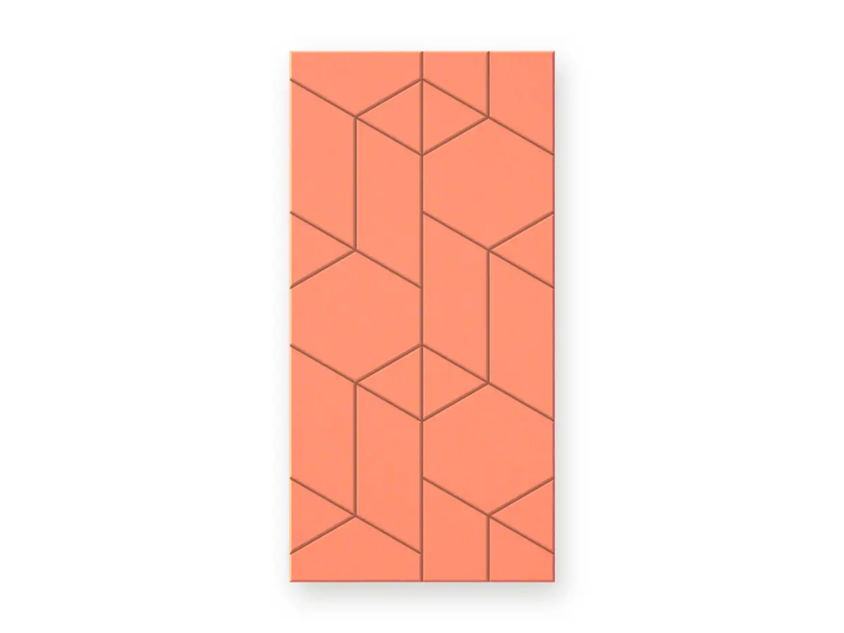 Hex 600 × 1200 mm