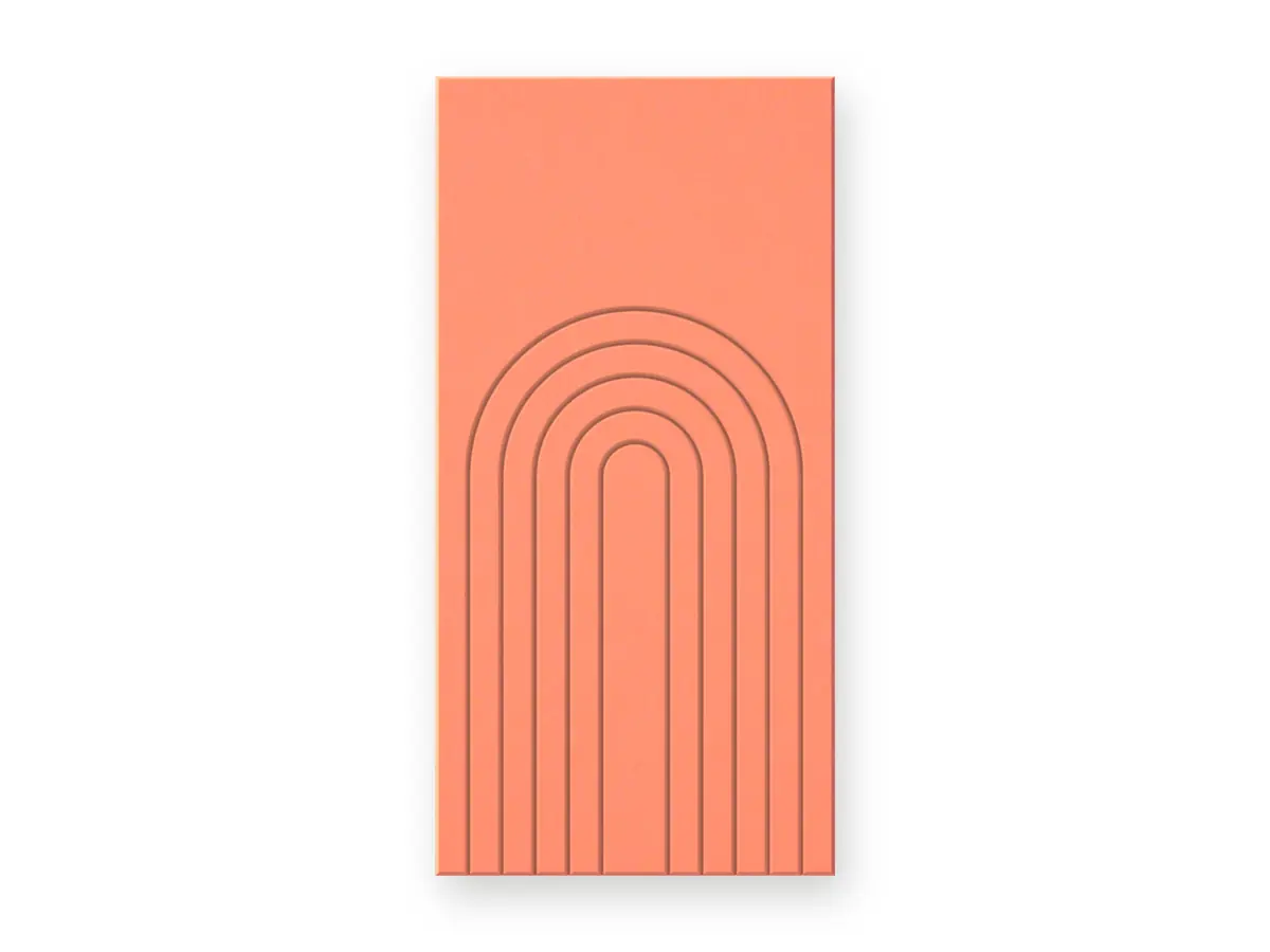 Long arch 600 × 1200 mm